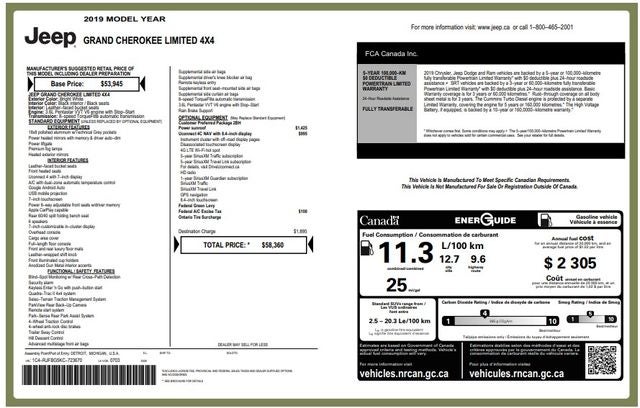 2019 Jeep Grand Cherokee Limited