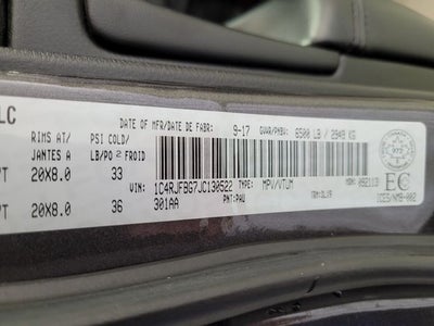 2018 Jeep Grand Cherokee Limited