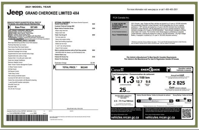 2021 Jeep Grand Cherokee Limited