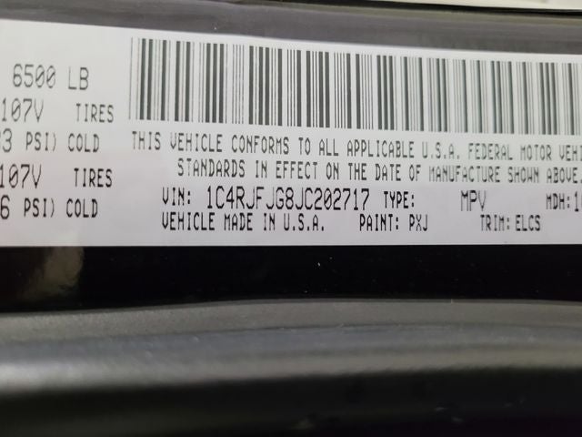 2018 Jeep Grand Cherokee Summit