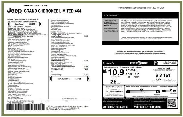 2024 Jeep Grand Cherokee Limited