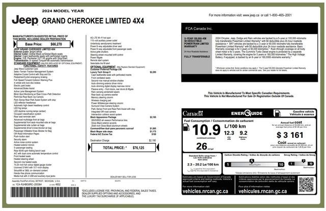 2024 Jeep Grand Cherokee Limited