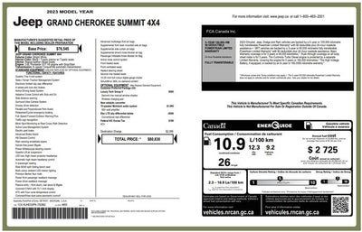 2023 Jeep Grand Cherokee Summit