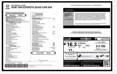 2018 RAM 1500 Express