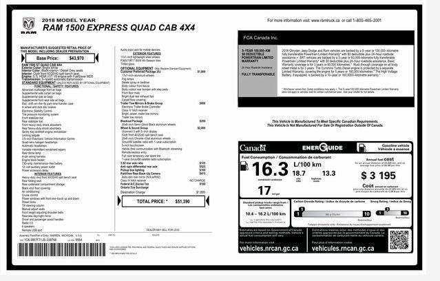 2018 RAM 1500 Express