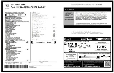 2021 RAM 1500 Classic SLT