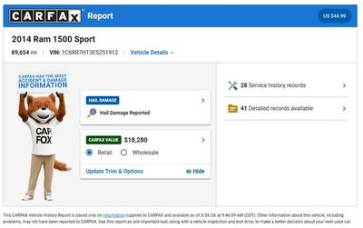 2014 RAM 1500 Sport