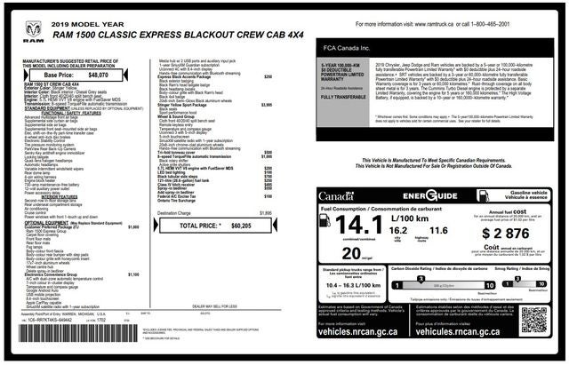 2019 RAM 1500 Classic Express