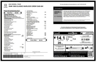 2022 RAM 1500 Classic Warlock