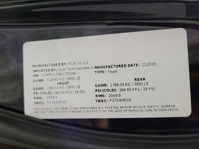 2019 RAM 1500 Classic SLT