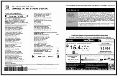 2017 RAM 1500 Tradesman