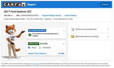 2017 Ford Explorer XLT