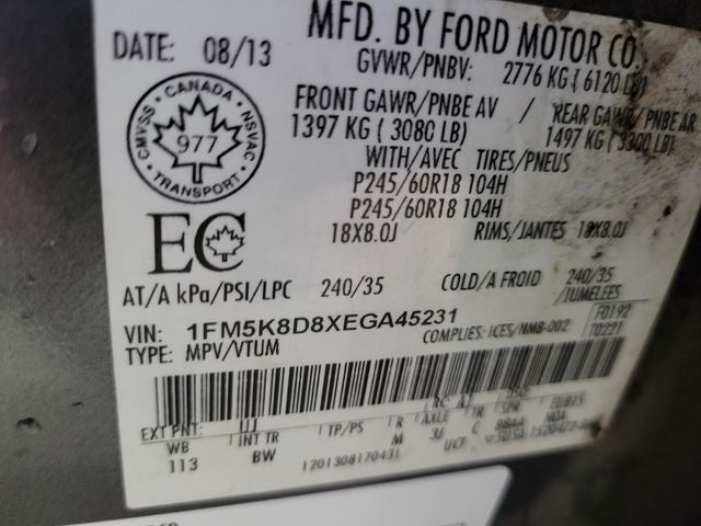 2014 Ford Explorer XLT