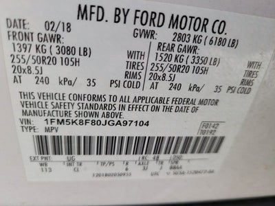 2018 Ford Explorer Limited