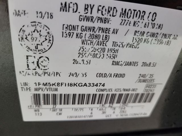 2019 Ford Explorer Limited