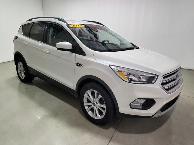 Used 2018 Ford Escape SE with VIN 1FMCU0GD2JUC91679 for sale in Pinconning, MI