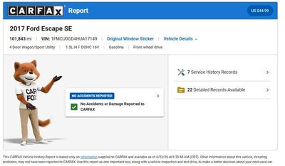 2017 Ford Escape SE