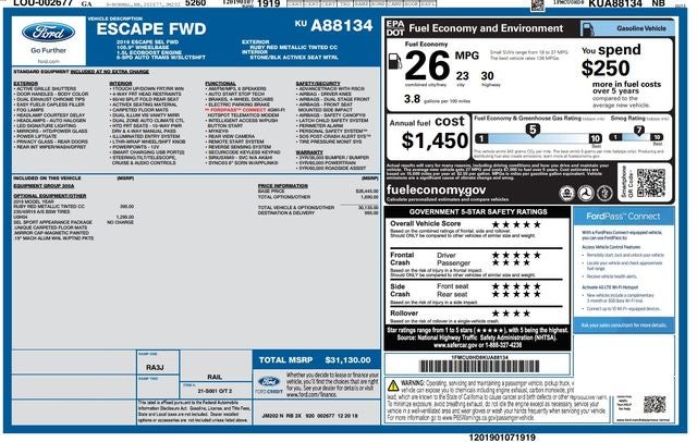 2019 Ford Escape SEL