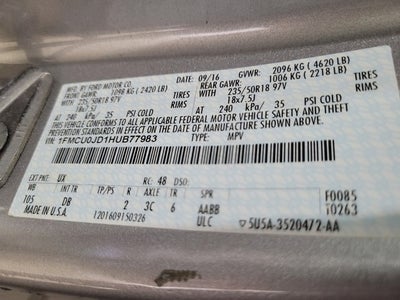 2017 Ford Escape Titanium