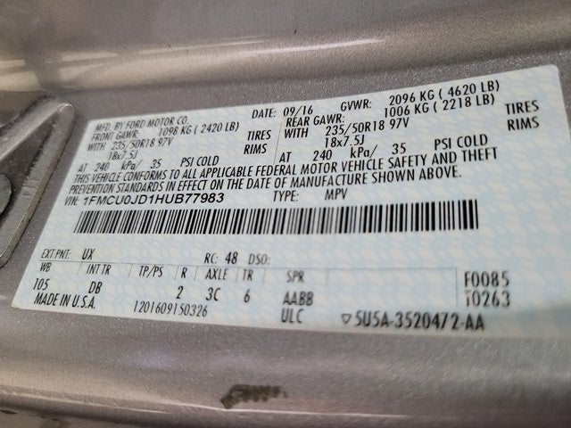 2017 Ford Escape Titanium