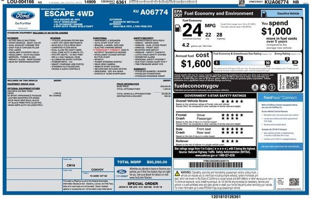2019 Ford Escape SE