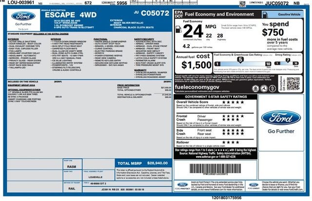 2018 Ford Escape SE