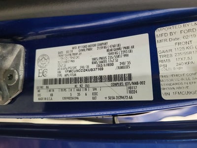 2019 Ford Escape SE