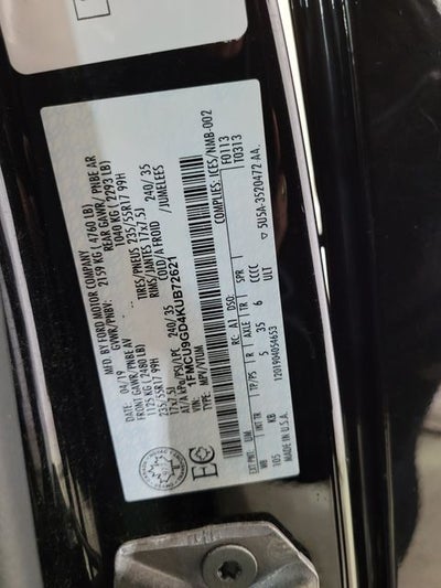 2019 Ford Escape SE