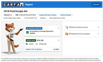 2018 Ford Escape SEL