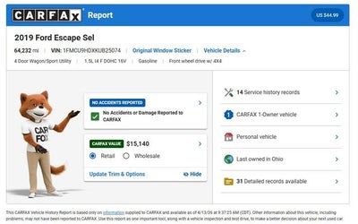 2019 Ford Escape SEL