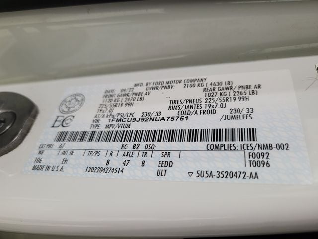 2022 Ford Escape Titanium