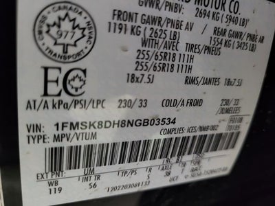 2022 Ford Explorer XLT 202A