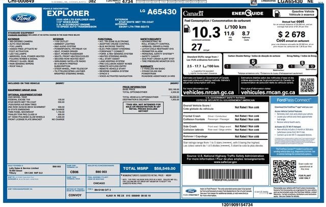 2020 Ford Explorer Limited