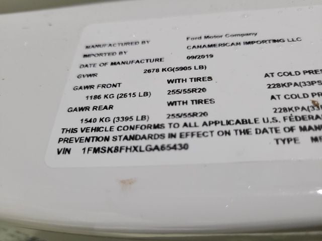 2020 Ford Explorer Limited