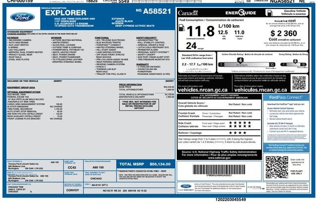 2022 Ford Explorer Timberline