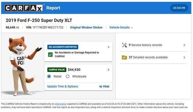 2019 Ford F-250SD XLT