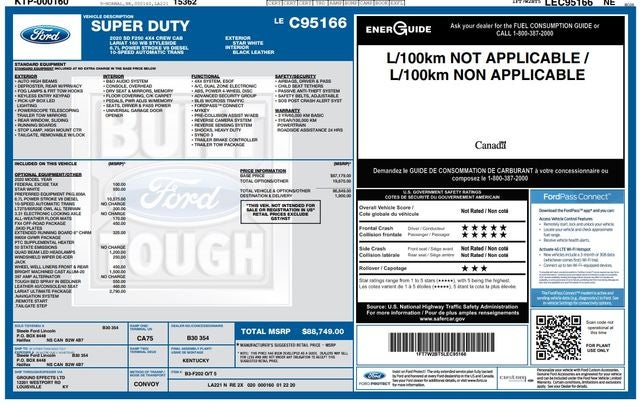 2020 Ford F-250SD Lariat