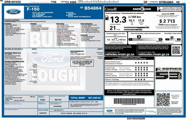 2019 Ford F-150 XLT SPORT