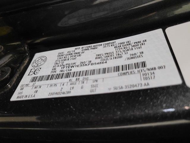 2019 Ford F-150 XLT SPORT