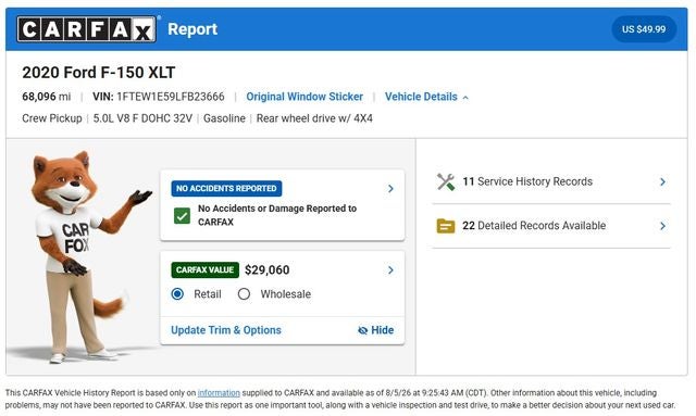2020 Ford F-150 XLT