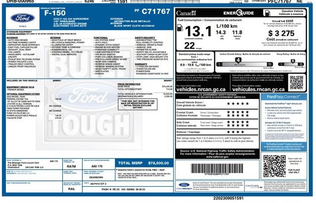 2023 Ford F-150 Tremor