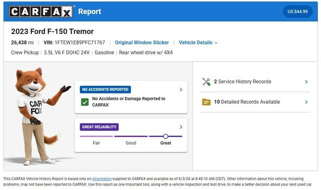2023 Ford F-150 Tremor