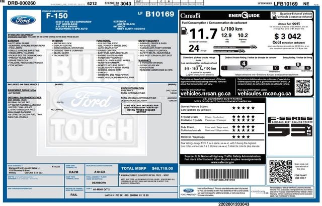 2020 Ford F-150 XLT