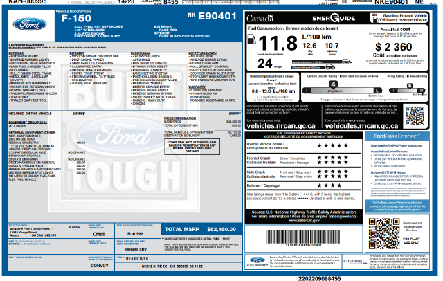2022 Ford F-150 Base