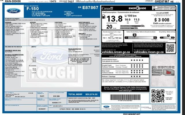 2016 Ford F-150 XLT