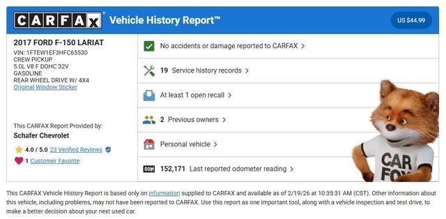 2017 Ford F-150 Lariat