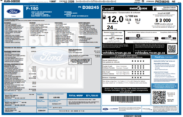 2023 Ford F-150 XLT SPORT PACKAGE 302A