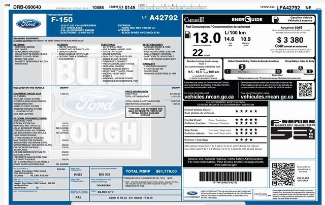 2020 Ford F-150 XLT FX4