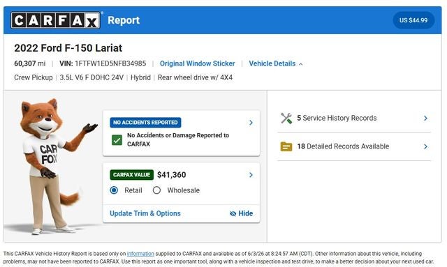 2022 Ford F-150 Lariat