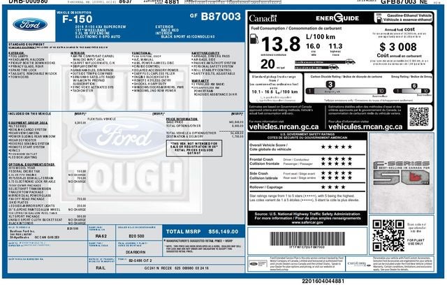 2016 Ford F-150 XLT FX4